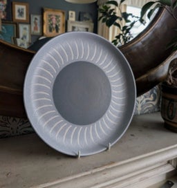 Listing 1 of 4 for Vintage Denby Echo Blue Dinner Plate