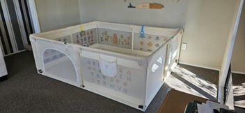 Listing 2 of 12 for Sturdy Baby Playpen 200 x 160 cm, Extra-Large (Beige)