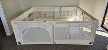 Listing 4 of 12 for Sturdy Baby Playpen 200 x 160 cm, Extra-Large (Beige)