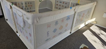 Listing 8 of 12 for Sturdy Baby Playpen 200 x 160 cm, Extra-Large (Beige)