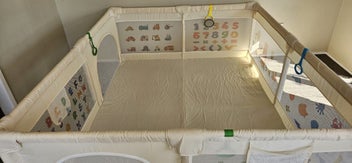 Listing 10 of 12 for Sturdy Baby Playpen 200 x 160 cm, Extra-Large (Beige)