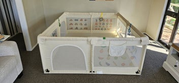 Listing 9 of 12 for Sturdy Baby Playpen 200 x 160 cm, Extra-Large (Beige)