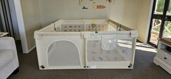 Listing 12 of 12 for Sturdy Baby Playpen 200 x 160 cm, Extra-Large (Beige)