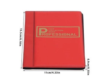 Listing 5 of 10 for 480/120 Coins Storage Book Album Holders Folder Empty