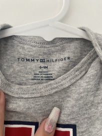 Listing 3 of 9 for x2 6-9m Tommy Hilfiger onesies