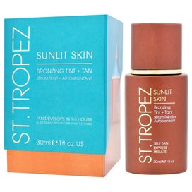 Listing 4 of 8 for Sunlit Skin Bronzing Tint Plus Tan by St. Tropez for Unisex - 1 oz Bronzer