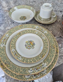 Listing 4 of 5 for Mikasa full dinner set. Summer Bouquet. Rare