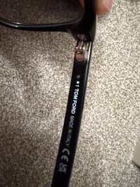 Listing 4 of 5 for Brand new Tom Ford glasses FT5818-B 001 Blue-Light Block