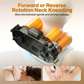 Listing 11 of 14 for Massage Chair Cushion Seat Pad Neck Back Massager