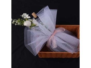 Listing 5 of 10 for White Tulle Rolls 1.6x18M For Party Decoration DIY Crafts