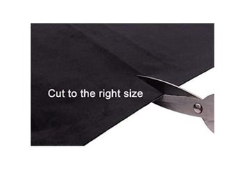 Listing 4 of 9 for Self-Adhesive Suede Fabric For Car Sofa Jewelry Boxes DIY