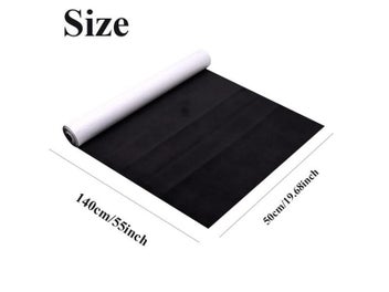 Listing 5 of 9 for Self-Adhesive Suede Fabric For Car Sofa Jewelry Boxes DIY