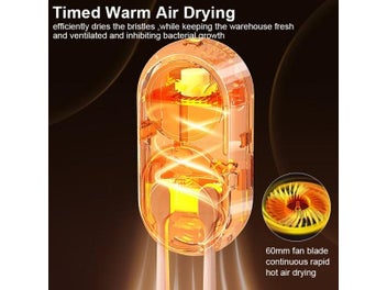 Listing 4 of 9 for Portable Wall-Mounted UV Toothbrush Sterilizer Holder