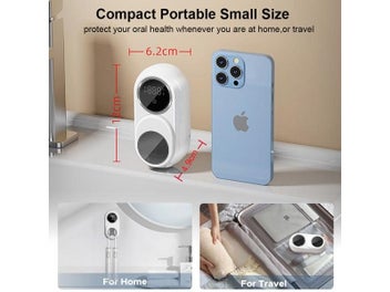Listing 7 of 9 for Portable Wall-Mounted UV Toothbrush Sterilizer Holder