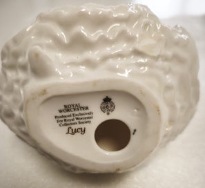 Listing 6 of 6 for Royal Worcester Figurine "Lucy" - Collectors Society Exclusive