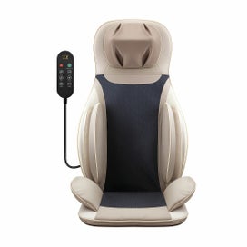 Listing 14 of 14 for Massage Chair Cushion Seat Pad Neck Back Massager