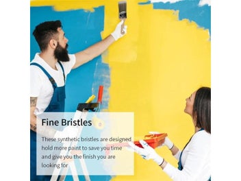 Listing 7 of 9 for Double Thick Chip Paint Brush Set For Wall And Fence Painting