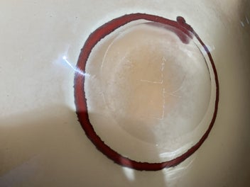 Listing 11 of 20 for Beautiful substantial shallow bowl/platter by Henry Dean, Belgium 415mm diameter