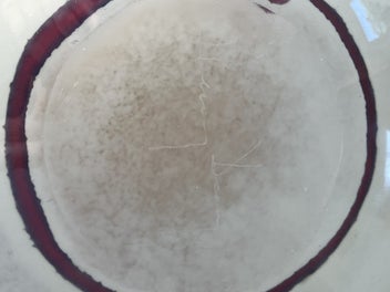 Listing 13 of 20 for Beautiful substantial shallow bowl/platter by Henry Dean, Belgium 415mm diameter