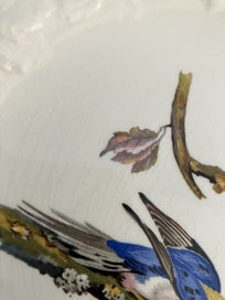 Listing 12 of 12 for Alfred Meakin c. 1940s display/cake plate Passenger Pigeon - Audubon illus