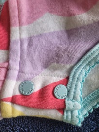 Listing 3 of 3 for Candy stripe romper suit (18 months to 2 years)