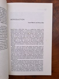 Listing 5 of 9 for BRECHT SOURCEBOOK Edited by by Carol Martin & Henry Bial