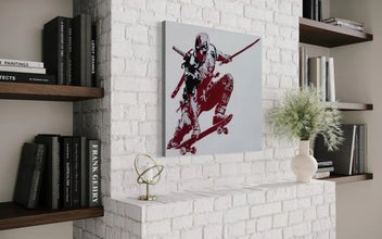 Listing 2 of 3 for Framed $1 RESERVE 1 Panel Canvas Art Print - Shredpool