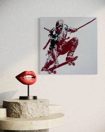 Listing 3 of 3 for Framed $1 RESERVE 1 Panel Canvas Art Print - Shredpool