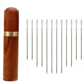 Listing 3 of 5 for Hod Health & Home Stainless Steel Self-Threading Needles Opening Sewing Darning