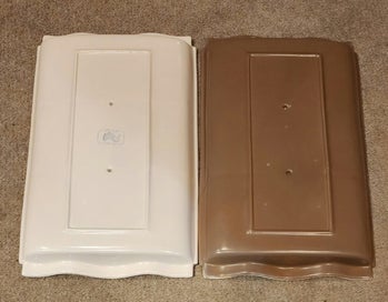 Listing 10 of 11 for Poole Twintone Serving Dishes - Sepia/Mushroom Colourway