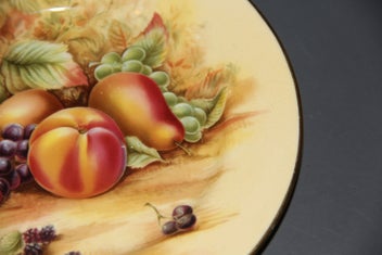 Listing 4 of 8 for Aynsley Orchard Gold Plate