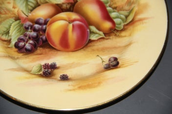 Listing 5 of 8 for Aynsley Orchard Gold Plate
