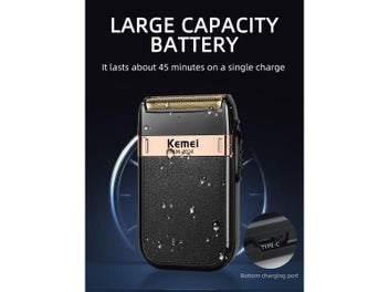 Listing 3 of 9 for USB Rechargeable Cordless Razor For Men Barber Trimmer