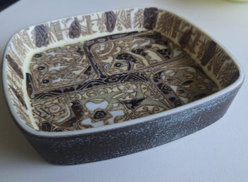 Listing 3 of 12 for <<< SCANDINAVIAN "ROYAL COPENHAGEN - FAJANCE " POTTERY DISH/BOWL >>>