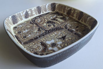 Listing 6 of 12 for <<< SCANDINAVIAN "ROYAL COPENHAGEN - FAJANCE " POTTERY DISH/BOWL >>>