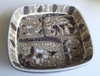Listing 7 of 12 for <<< SCANDINAVIAN "ROYAL COPENHAGEN - FAJANCE " POTTERY DISH/BOWL >>>