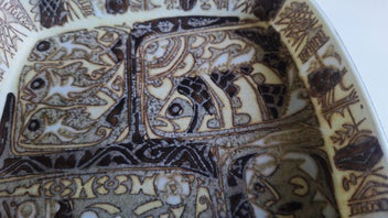 Listing 9 of 12 for <<< SCANDINAVIAN "ROYAL COPENHAGEN - FAJANCE " POTTERY DISH/BOWL >>>