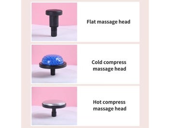 Listing 4 of 9 for Intelligent Muscle Massage Gun 6 Heads Cold Hot Compress