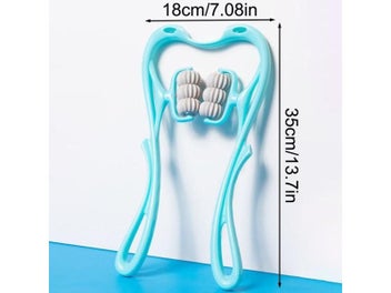 Listing 6 of 9 for Six-Wheel Manual Massager For Neck Back Waist Relief