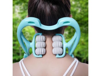 Listing 7 of 9 for Six-Wheel Manual Massager For Neck Back Waist Relief