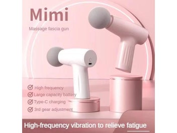 Listing 3 of 10 for Mini Pink Massage Gun Deep Tissue Handheld