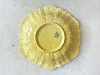 Listing 2 of 11 for Crown Ducal Yellow Fruit Bowl - Embossed Floral