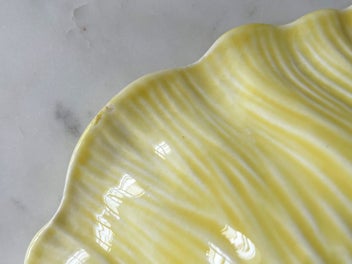 Listing 10 of 11 for Crown Ducal Yellow Fruit Bowl - Embossed Floral