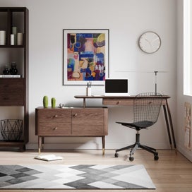 Listing 4 of 10 for ORIGINAL ACRYLIC MIXED MEDIA ABSTRACT PAINTING - What is Love?