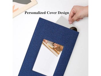 Listing 4 of 10 for 4x6 Linen Photo Album 300 Pockets For Wedding Family Photos