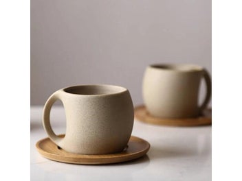 Listing 3 of 10 for Ceramic Coffee Cup Saucer 220ml For Breakfast Or Afternoon Tea