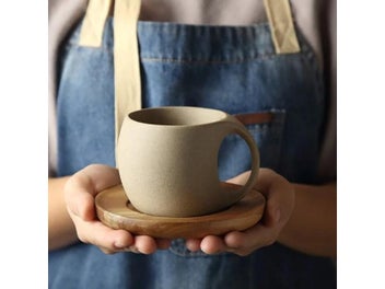 Listing 4 of 10 for Ceramic Coffee Cup Saucer 220ml For Breakfast Or Afternoon Tea