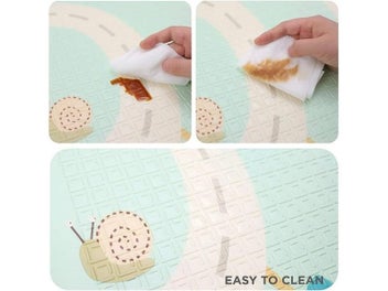 Listing 5 of 10 for Baby Play Mat Folding Waterproof Non-slip XPE Crawling Pad