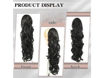 Listing 5 of 8 for 28inch Long Synthetic Curly Ponytail Hairpiece For Women