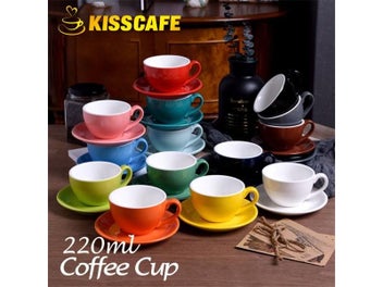 Listing 3 of 10 for 220ml Ceramic Coffee Cup Set Simple European Style